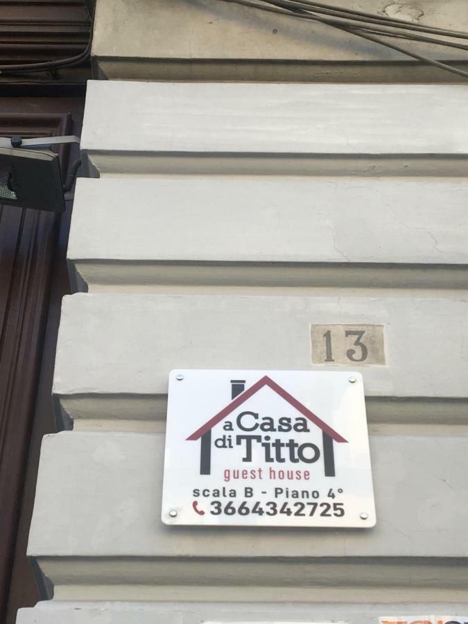 A Casa Di Titto Guest House Nápoles Exterior foto